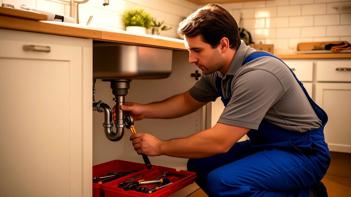 Graham's Plumbing Co. Inc. on the job