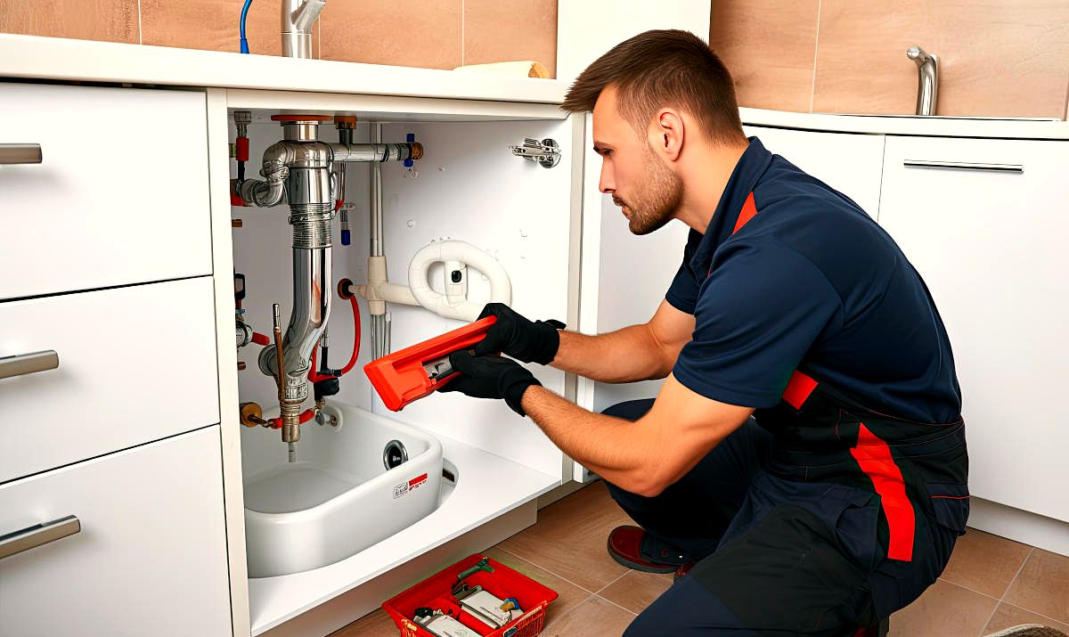 Graham's Plumbing Co. Inc. at work